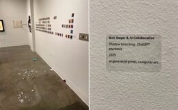 ABD’de ilginç protesto: Yapay zeka eserini yedi, tutuklandı