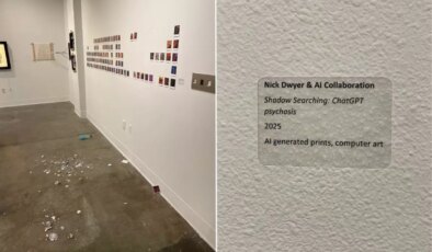 ABD’de ilginç protesto: Yapay zeka eserini yedi, tutuklandı