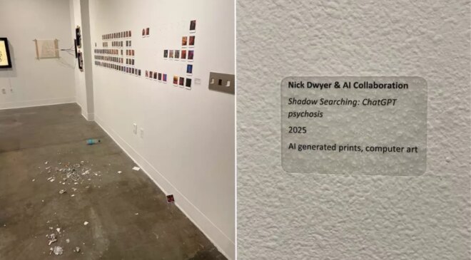 ABD’de ilginç protesto: Yapay zeka eserini yedi, tutuklandı