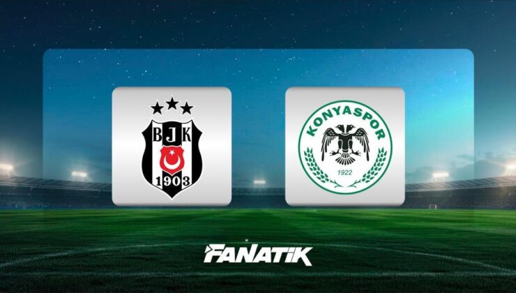 CANLI | Beşiktaş – Konyaspor maçı ne zaman, saat kaçta ve hangi kanalda? (Muhtemel 11’ler)
