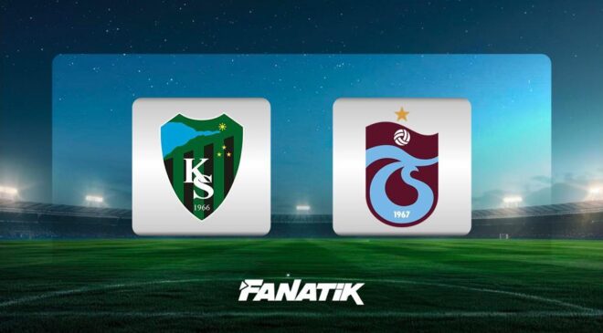 CANLI | Kocaelispor – Trabzonspor maçı ne zaman, saat kaçta ve hangi kanalda? (Muhtemel 11’ler)