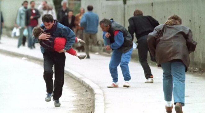 Bu bir film değil: Turistler Saray Bosna’da hamile kadınları vurmak için ekstra para ödediler