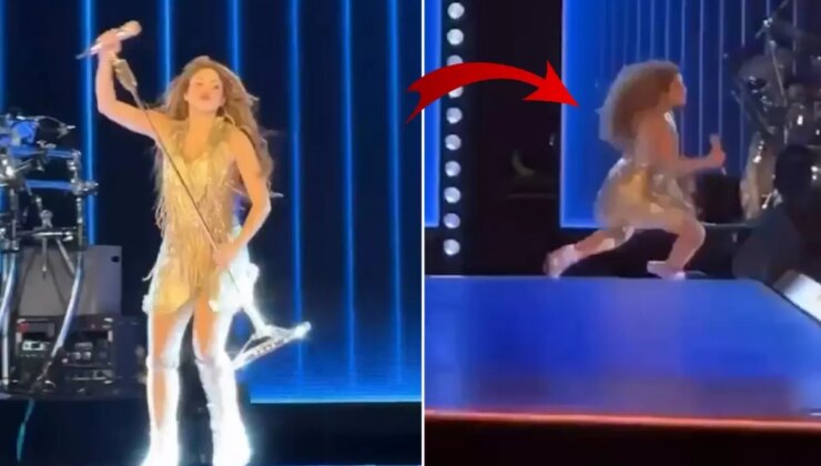 Dünyaca ünlü şarkıcıdan korkutan kaza! Dengesini kaybedip yere düştü