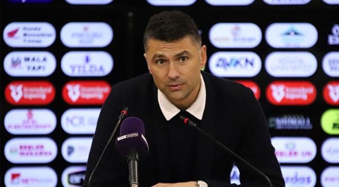 Gaziantep FK teknik direktörü Burak Yılmaz: ‘Oyuncularım yüreğini ortaya koydu’