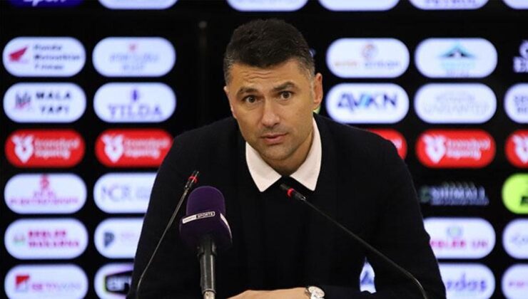 Gaziantep FK teknik direktörü Burak Yılmaz: ‘Oyuncularım yüreğini ortaya koydu’