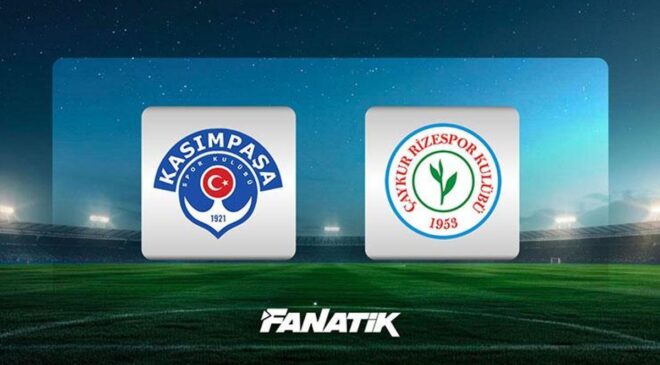 Kasımpaşa – Rizespor maçı ne zaman, saat kaçta, hangi kanalda? Muhtemel 11’ler (Süper Lig 24. hafta)