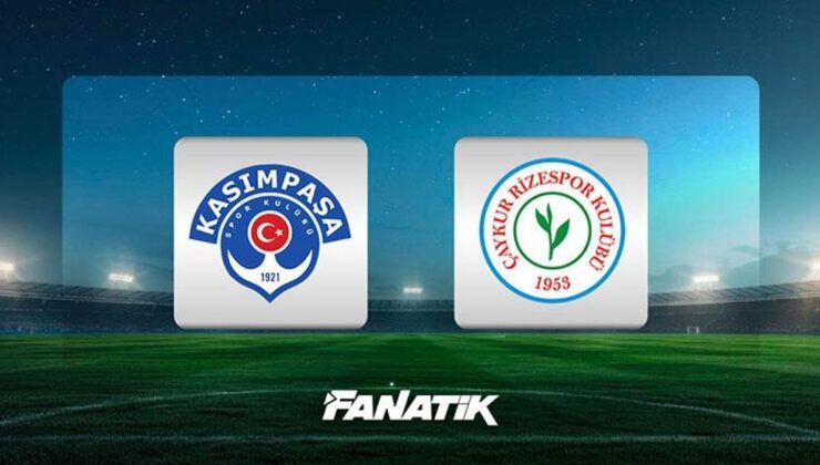 Kasımpaşa – Rizespor maçı ne zaman, saat kaçta, hangi kanalda? Muhtemel 11’ler (Süper Lig 24. hafta)