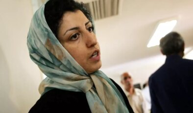 Protestolarda tutuklanan Nobel ödüllü Narges Mohammadi açlık grevine başladı