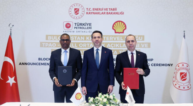 TPAO ile Shell arasında ortaklık anlaşması
