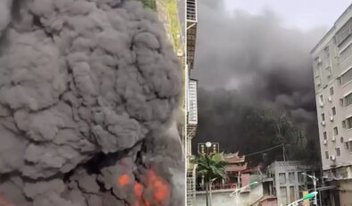 Yevmiyesi ödenmeyince fabrikayı ateşe verdi