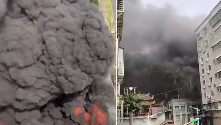 Yevmiyesi ödenmeyince fabrikayı ateşe verdi