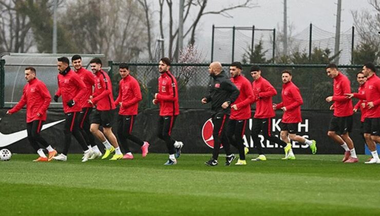 A Milli Futbol Takımı’nda Barış Alper Yılmaz ve Uğurcan Çakır antrenmanda yer almadı! Romanya maçı hazırlıkları sürdü