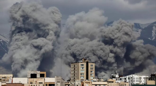 ABD ve İsrail yeni saldırı başlattı! Tahran’da büyük patlama