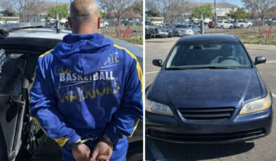 Araç hırsızlığı davasına çalıntı araçla geldi, kapıda yakalandı