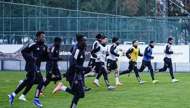 Gaziantep FK, Alanyaspor maçının hazırlıklarına başladı