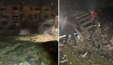 Geriye enkaz görüntüleri kaldı! İran, İsrail’i harabeye çevirdi