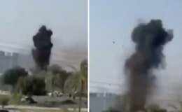 İlk kez yayınlandı! İşte ABD’nin Devrim Muhafızları’nın tesisini vurduğu anlar