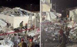 İran’ın Beit Şemeş’te vurduğu binanın enkazından yeni görüntüler