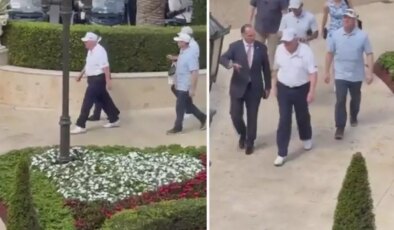 Ordusu İran’dayken Trump golf oynadı