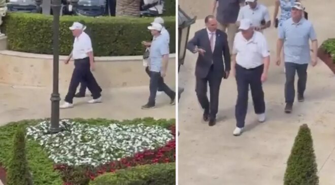 Ordusu İran’dayken Trump golf oynadı