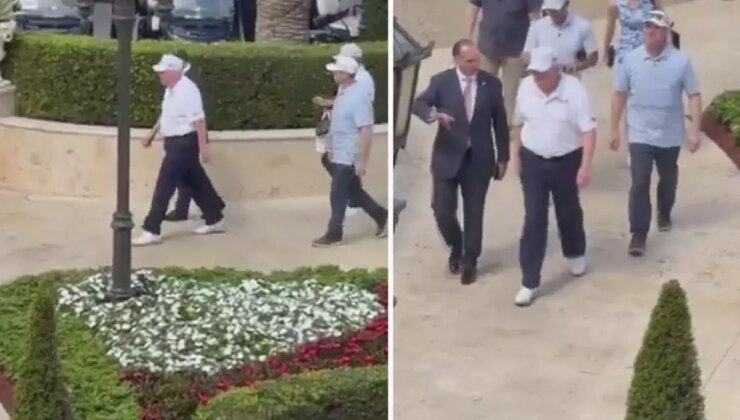 Ordusu İran’dayken Trump golf oynadı