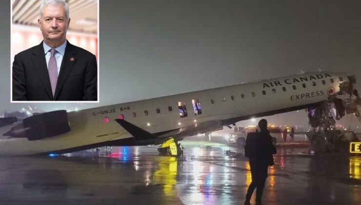 Uçağı New York’ta kaza yapan Air Canada’nın CEO’su istifa kararı aldı
