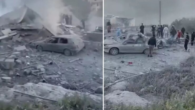 Ülke şokta! Füzelerin isabet ettiği kasaba kan gölüne döndü