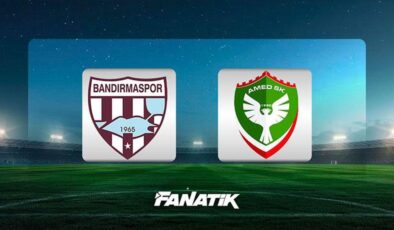 Bandırmaspor – Amed SK maçı ne zaman, saat kaçta, hangi kanalda? (TFF 1. Lig 36. hafta)