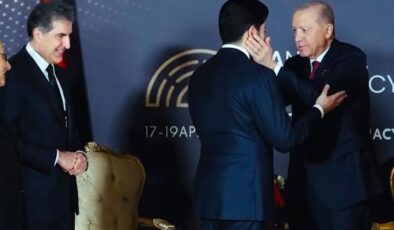 Erdoğan, Barzani’nin oğlunu çok sevdi