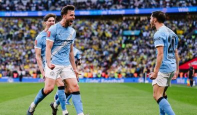 (ÖZET) Guadiola’nın City’si üçleme peşinde, FA Cup’ta final geldi… Manchester City – Southampton maç sonucu 2-1