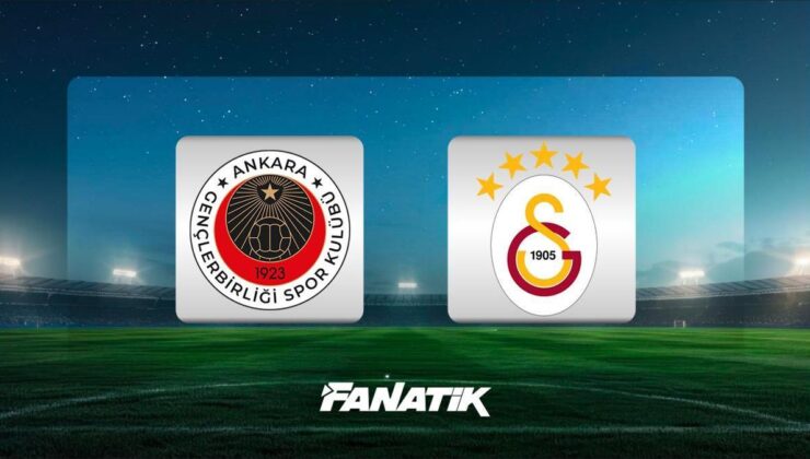 CANLI |Gençlerbirliği – Galatasaray maçı ne zaman, saat kaçta hangi kanalda? (Muhtemel 11’ler)