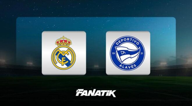 CANLI |Real Madrid-Alaves maçı Canlı Anlatım – REAL ALAVES maçı kadroları skoru ve istatistikleri (Arda Güler 11’de)