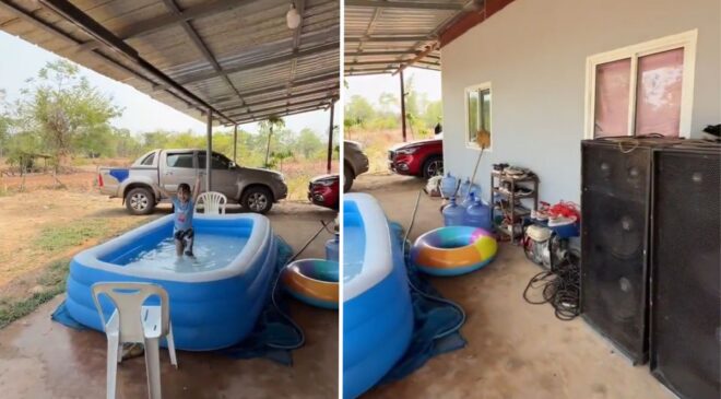 Trabzonlu damat Tayland köyünü kolbastıyla inletti