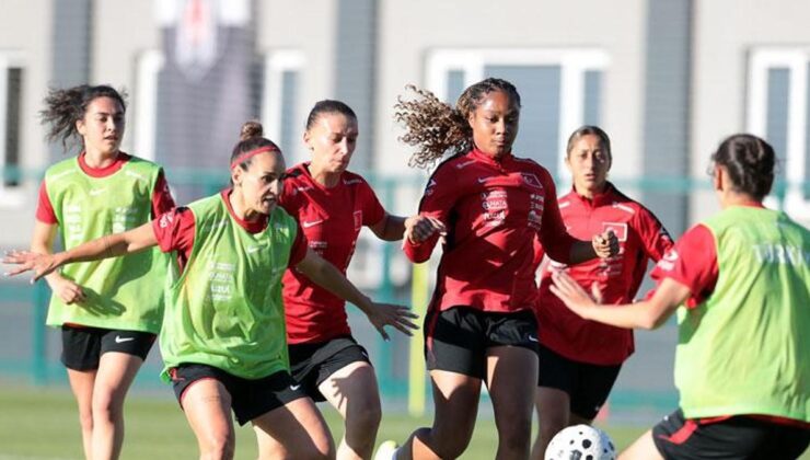 A Milli Kadın Futbol Takımı hazırlıklarına devam etti