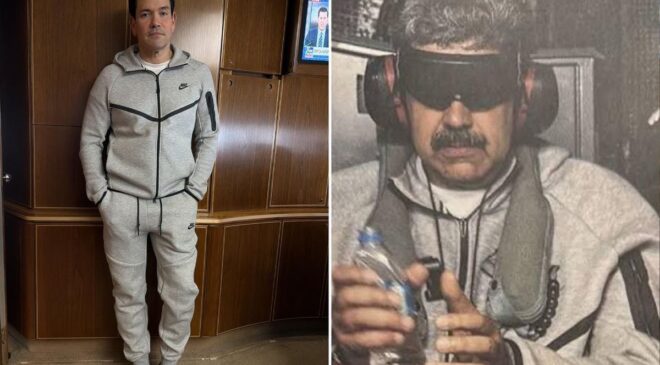 ABD Dışişleri Bakanı Rubio, Çin’e giderken "Maduro eşofmanı" giydi! Tepkiler peş peşe geldi