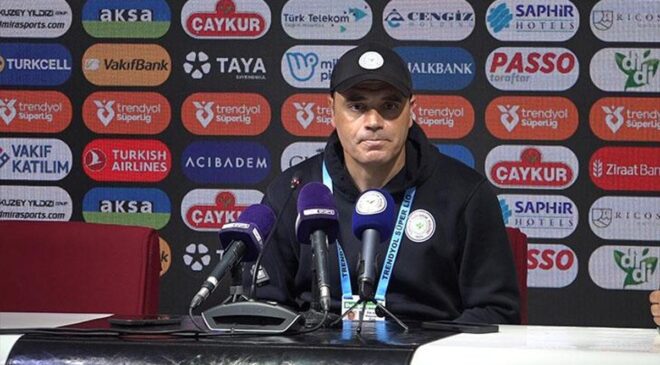 Çaykur Rizespor cephesinden hakem tepkisi: Beşiktaşlı oyuncular bile inanamadı