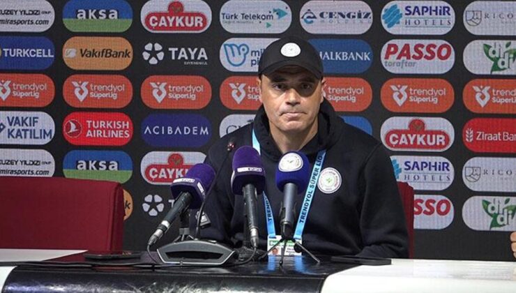 Çaykur Rizespor cephesinden hakem tepkisi: Beşiktaşlı oyuncular bile inanamadı
