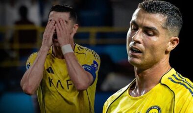 Cristiano Ronaldo yıkıldı, gözyaşlarına hakim olamadı! Kupa seremonine gelmedi…