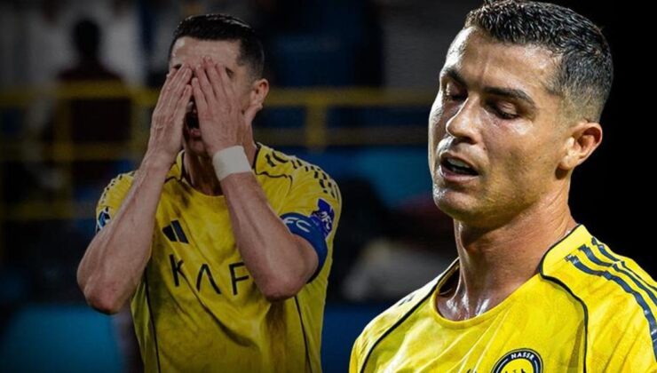 Cristiano Ronaldo yıkıldı, gözyaşlarına hakim olamadı! Kupa seremonine gelmedi…