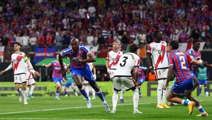Crystal Palace, UEFA Konferans Ligi şampiyonu! İngilizler tek golle kupaya uzandı… (Maç özeti | Cyrstal Palace 1-0 Rayo Vallecano)
