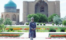 Emine Erdoğan, Türkistan’da Hoca Ahmet Yesevi Türbesi’ni ziyaret etti