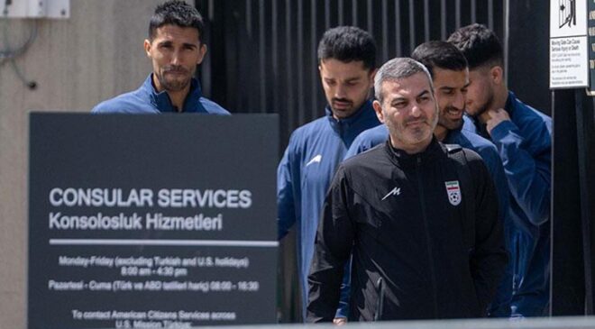 İran Milli Futbol Takımı, Dünya Kupası için ABD’nin Ankara Büyükelçiliği’ne vize başvurusu yaptı