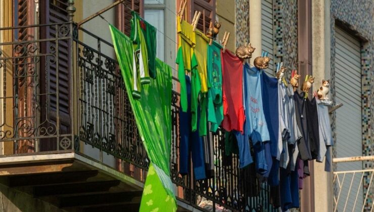İspanya’da balkona çamaşır asmak yasaklandı