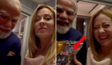 Modi’den Meloni’ye “Melody” sürprizi! Diplomaside esprili jest