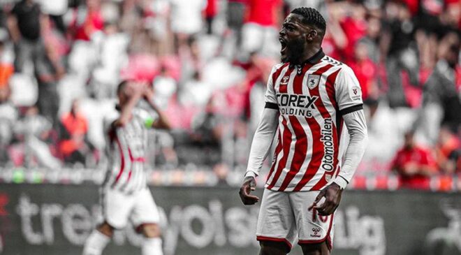 Samsunspor’da Ntcham ile yollar ayrıldı