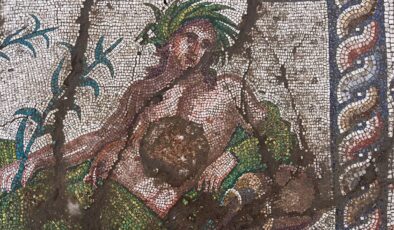 Aspendos’ta eşi benzeri az görülen tarihi keşif! Roma’nın gizemli nehir tanrısı ortaya çıktı