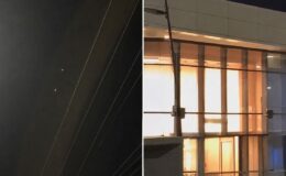İran füzeleri, İsrailli temizlik işçisinin kamerasında