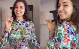 Kıyafet giymeden tüm vücudunu Dünya Kupası’nda oynayacak yıldızların fotoğraflarıyla kapladı