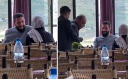 Suriye Cumhurbaşkanı Şara, eşiyle birlikte bir restoranda kahve içerken görüntülendi