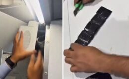 Uçak tuvaletinden 380 bin dolarlık altın çıktı